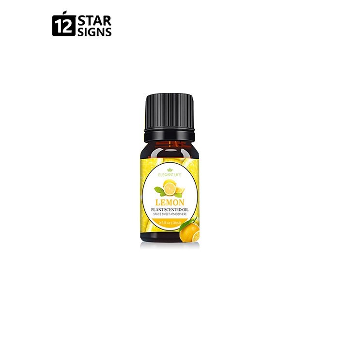 12StarSigns Lemon Scent Fragrance Essential Oil For Aroma Diffuser