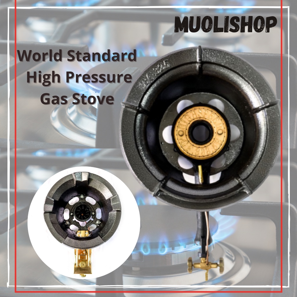 World Standard High Pressure Gas Stove ( Manual & Automatic ) Shopee
