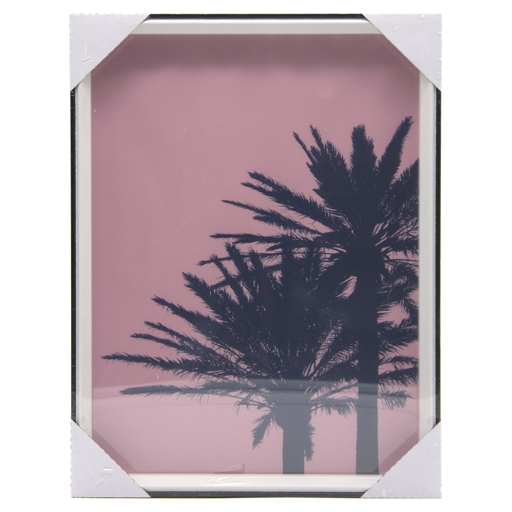 [CLEARANCE SALE] At Home 1pc Pink Sky Wood Wall Art Frame
