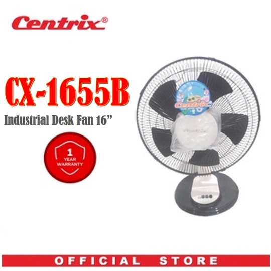 CENTRIX Electric Desk Fan 16' CX1655B Shopee Philippines