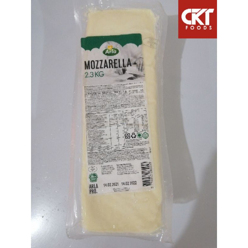 ARLA MOZZARELLA CHEESE BLOCK 2.3KG MAR 2022 EXP DATE Shopee Philippines
