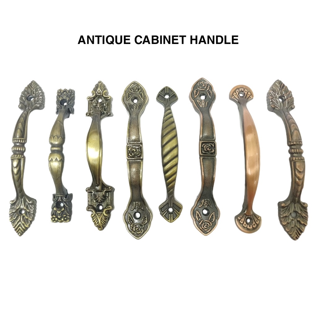 Antique Vintage Style Door Handle WITH SCREW Shopee