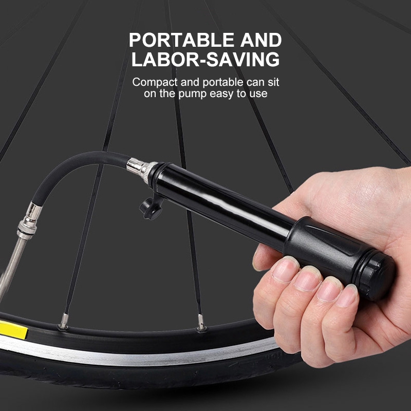 M5 MTB Bike Pump 100Psi Mini Cycling Tire Inflator Hand Air Pump Bike