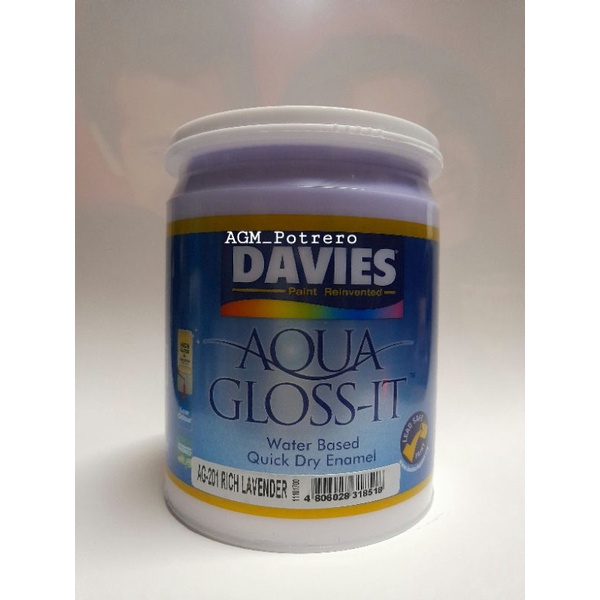 DAVIES AQUA GLOSS IT AG 201 RICH LAVENDER ( LITER ) Shopee Philippines