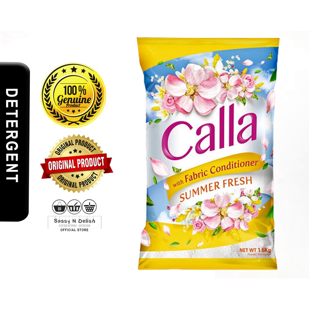 Calla Powder Detergent Summer Fresh Scent Shopee Philippines
