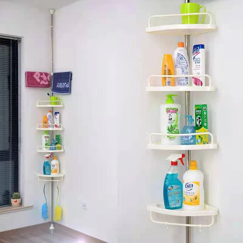 WJF Adjustable Bathroom Multi Corner Shelf Shower Organizer Shopee