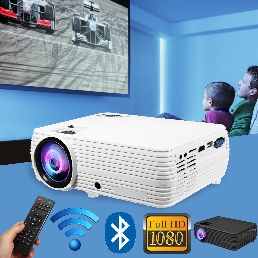 X5 LCD Projector Home Cinema Theater Movie LED Proyector HD Shopee