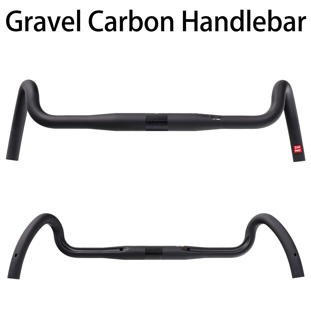 Carbon Gravel handlebar Big Flare Bar Cyclocross Road Bike handlebars