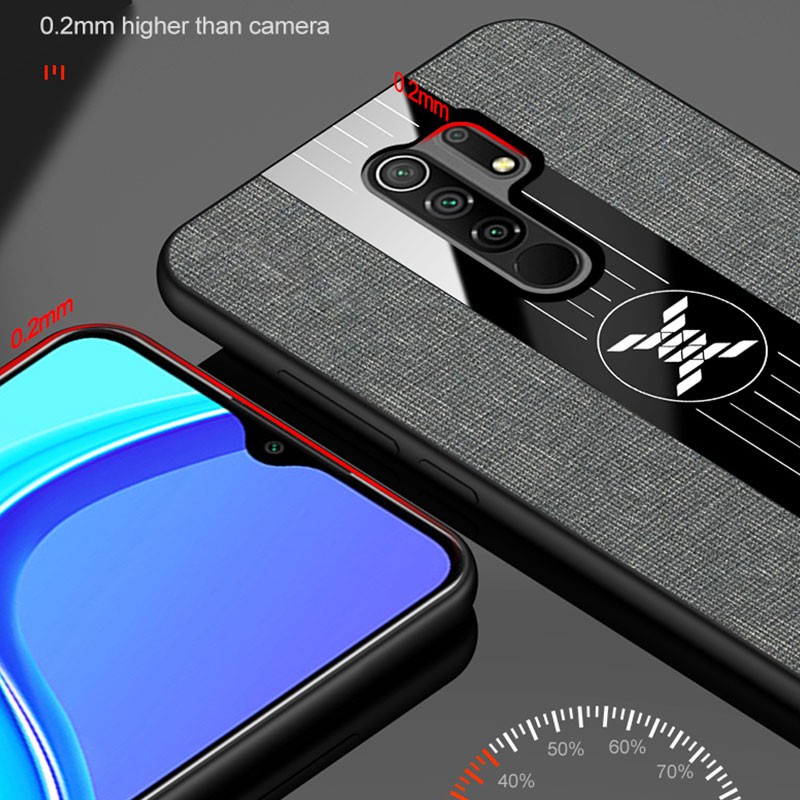 Redmi 9 Case Silicone Hard Plastic Back Phone Cover Xiaomi Redmi9 Redmi