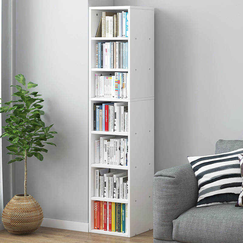 Bookshelf floor bookcase storage rack living room office storage rack