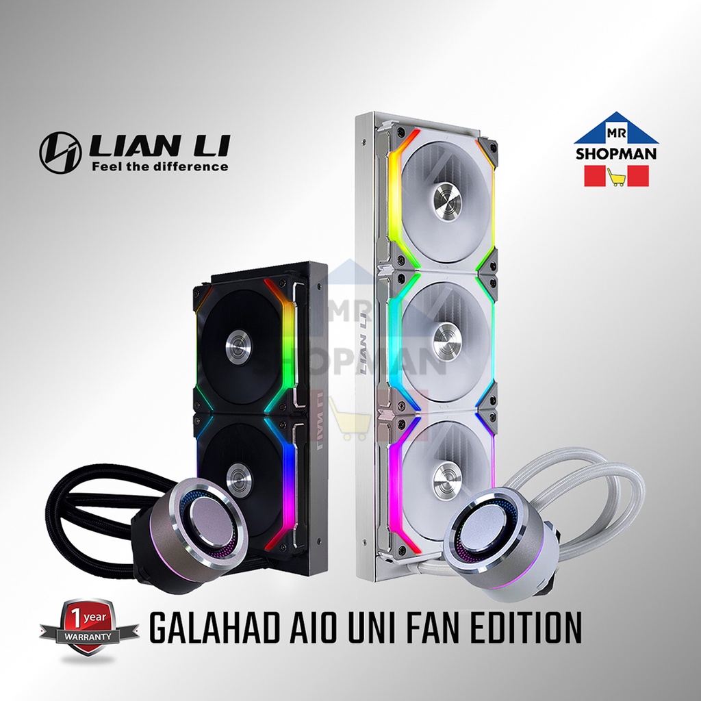 LIAN LI Galahad w/ UNI FAN SL Edition 240mm 360mm Liquid Cooling Uni