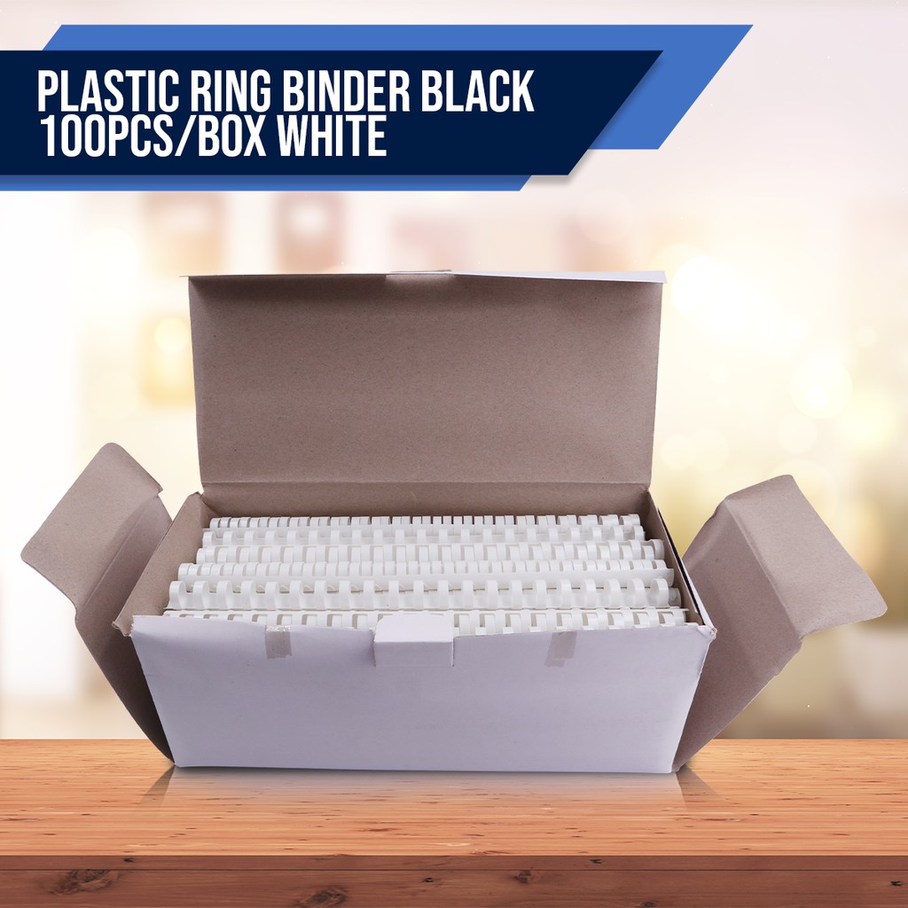Plastic Ring Binder (8mm / 10mm / 12mm / 14mm / 16mm) Comb Binding Ring
