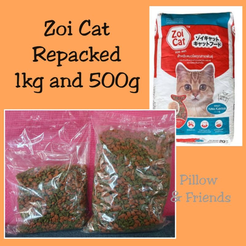 Zoi Cat Tuna Flavor (1 kg or 500g) Shopee Philippines