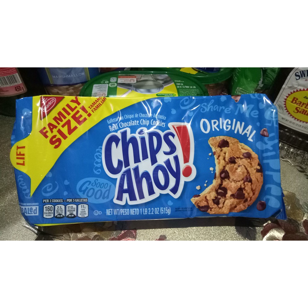 CHIPS AHOY ORIGINAL COOKIES Family Size Shopee Philippines