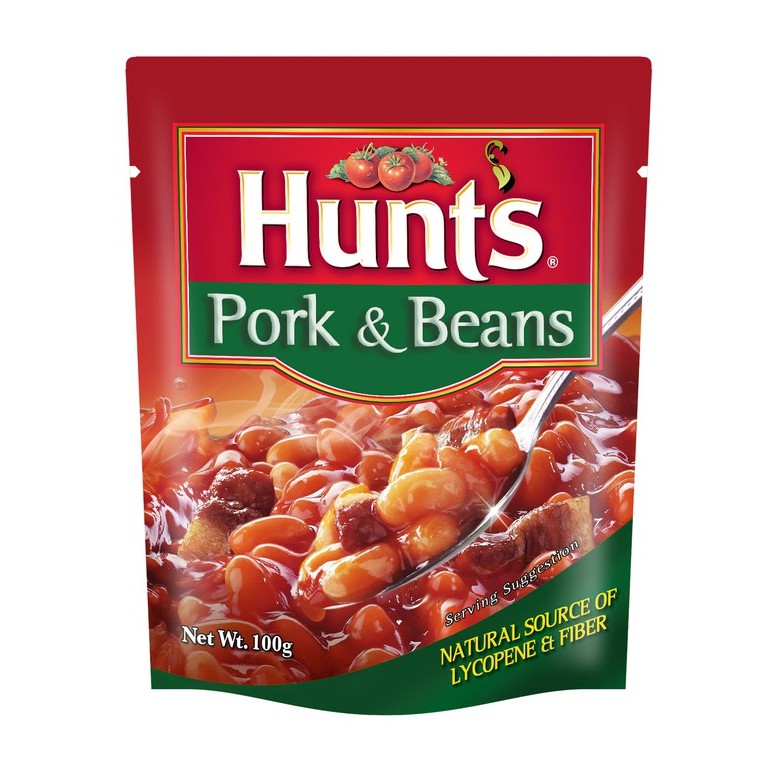 Hunt's Pork & Beans in Pouched 100g Shopee Philippines