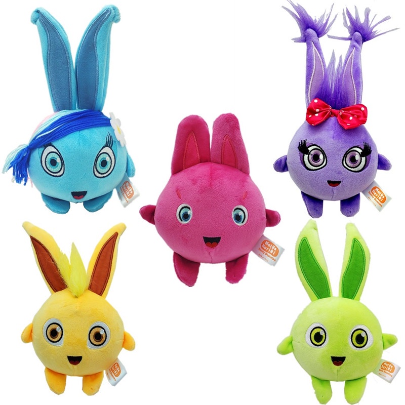 1520CM Kawaii Cartoon Sunny Bunnies Plush toys Happy rabbit anime doll