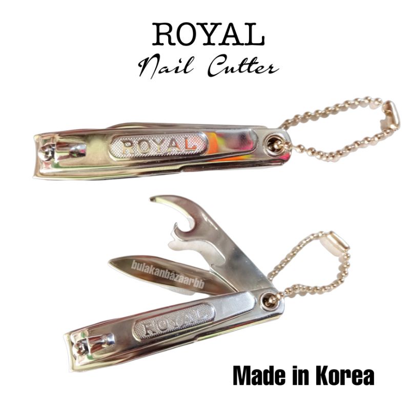 Royal Nail Cutter Made in Korea Stainless Nail Cutter Shopee Philippines