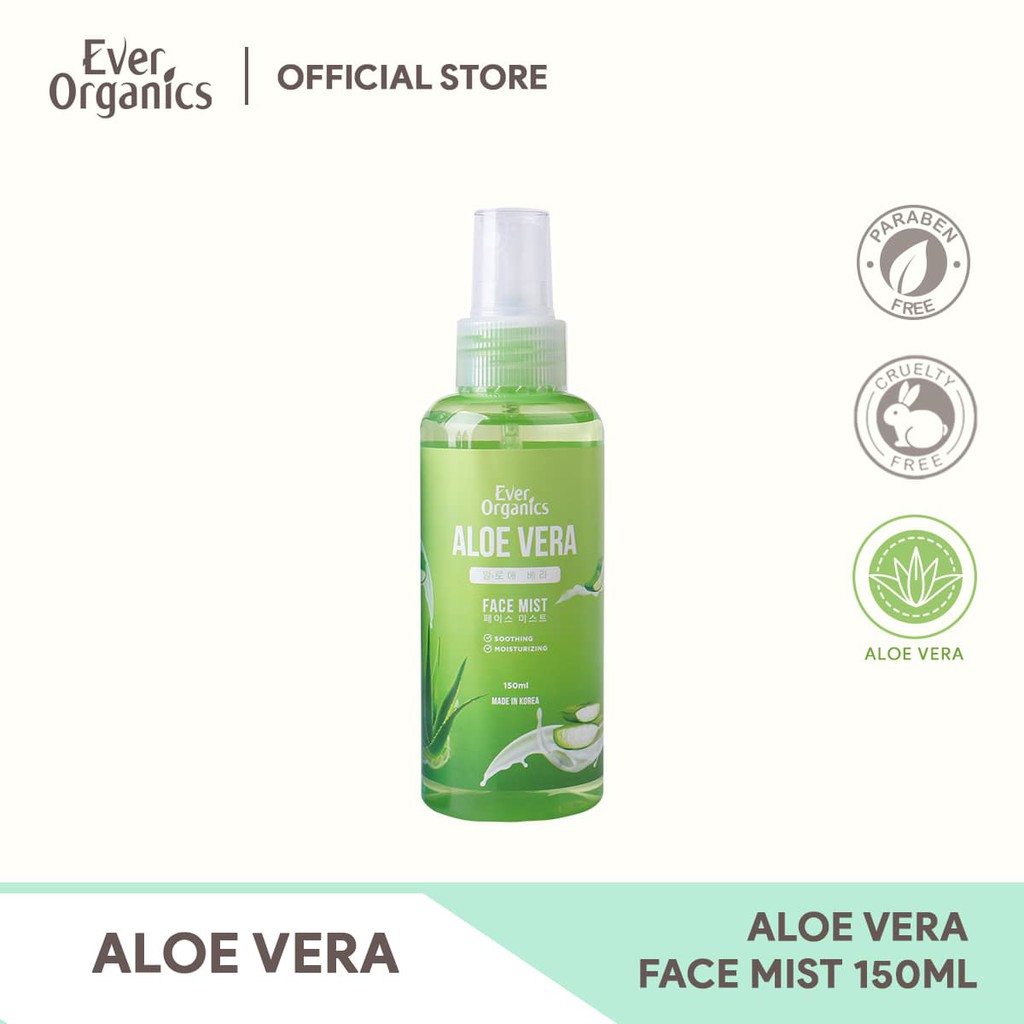 Ever Organics Aloe Vera Face Mist 150ML Shopee Philippines