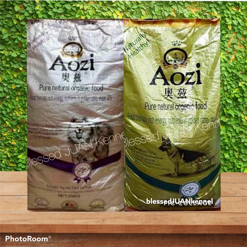 AOZI NATURAL ORGANIC DOG FOOD 20 kgs Shopee Philippines