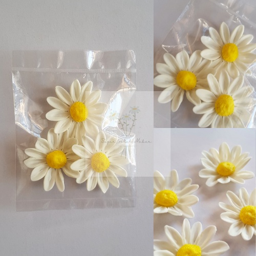 Edible Flower/Gumpaste Flower/Gumpaste Topper/Daisy Shopee Philippines