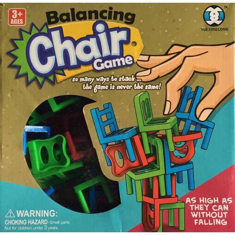 Balancing Chair Game Balance Educational Learning Fun Game for Kids
