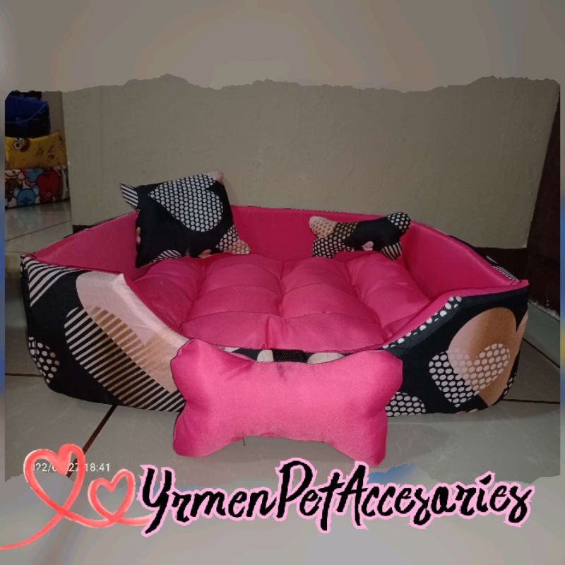 Dog And Cat Bed Pet Bed Personalized Square Bed Shopee Philippines