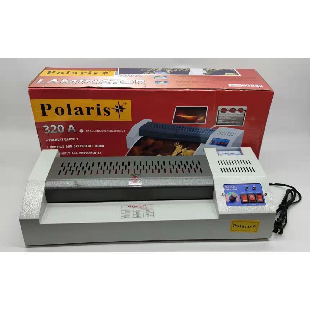 Polaris A3 320A Laminator (White ) Shopee Philippines