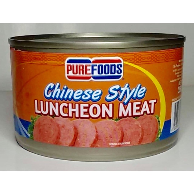 Purefoods Chinese Style Luncheon Meat 350g Shopee Philippines