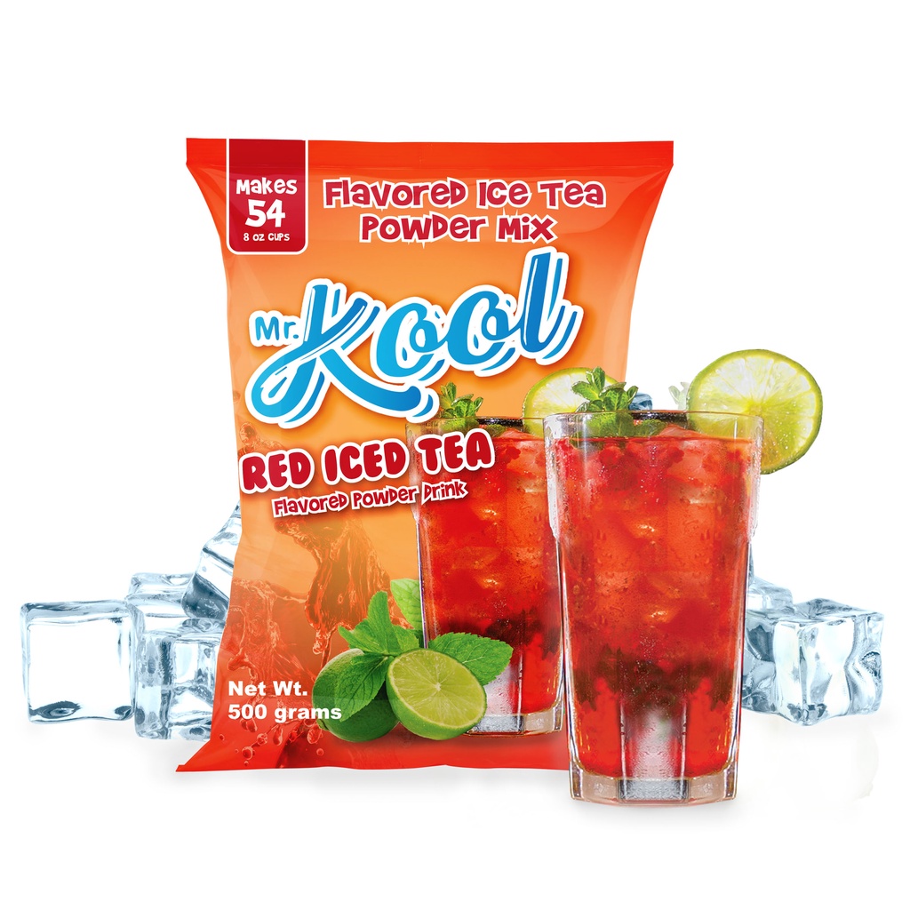 Powdered Juice Mr. Kool Red Iced Tea 500g Shopee Philippines