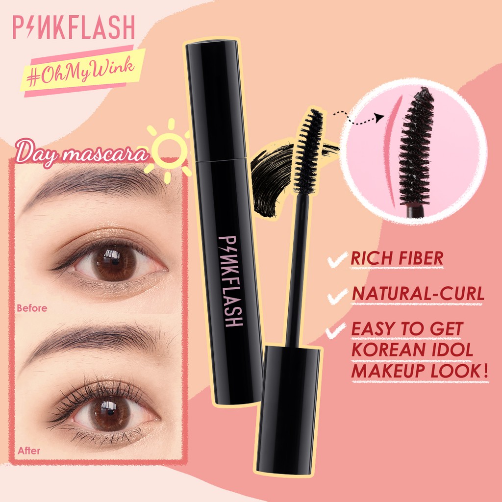 PINKFLASH OhMyWink Mascara Day & Night Lengthening Volume Waterproof