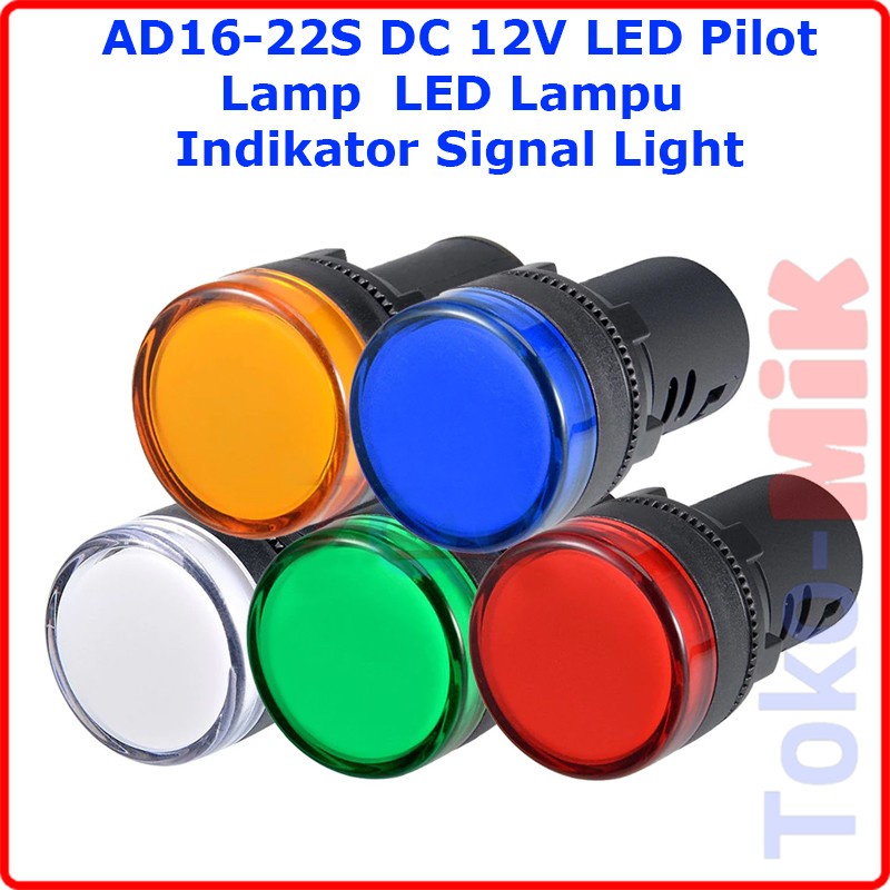 Ad1622s DC 12V LED Pilot Lamp LED Signal Light Indicator Lights