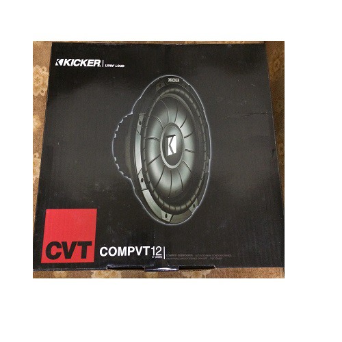 KICKER CVT12 CAR SUBWOOFER (BLACK) Shopee Philippines