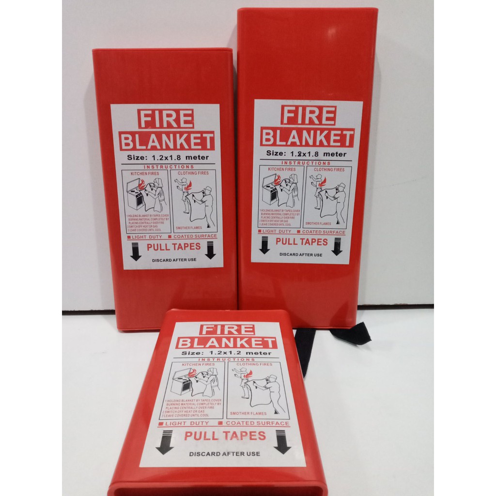 Home Fire Safety Blanket Fire Fighting Prevention Fire Blanket Shopee