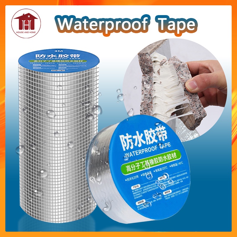 Aluminum Foil Butyl Tape Waterproof pantapal sa bubong Tape for roof