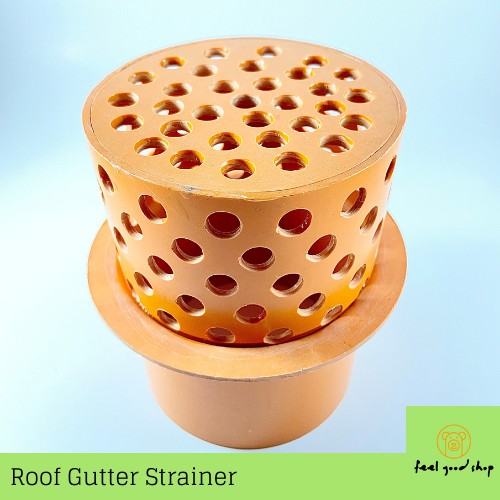 PVC Roof Gutter Strainer Downspout Shopee Philippines