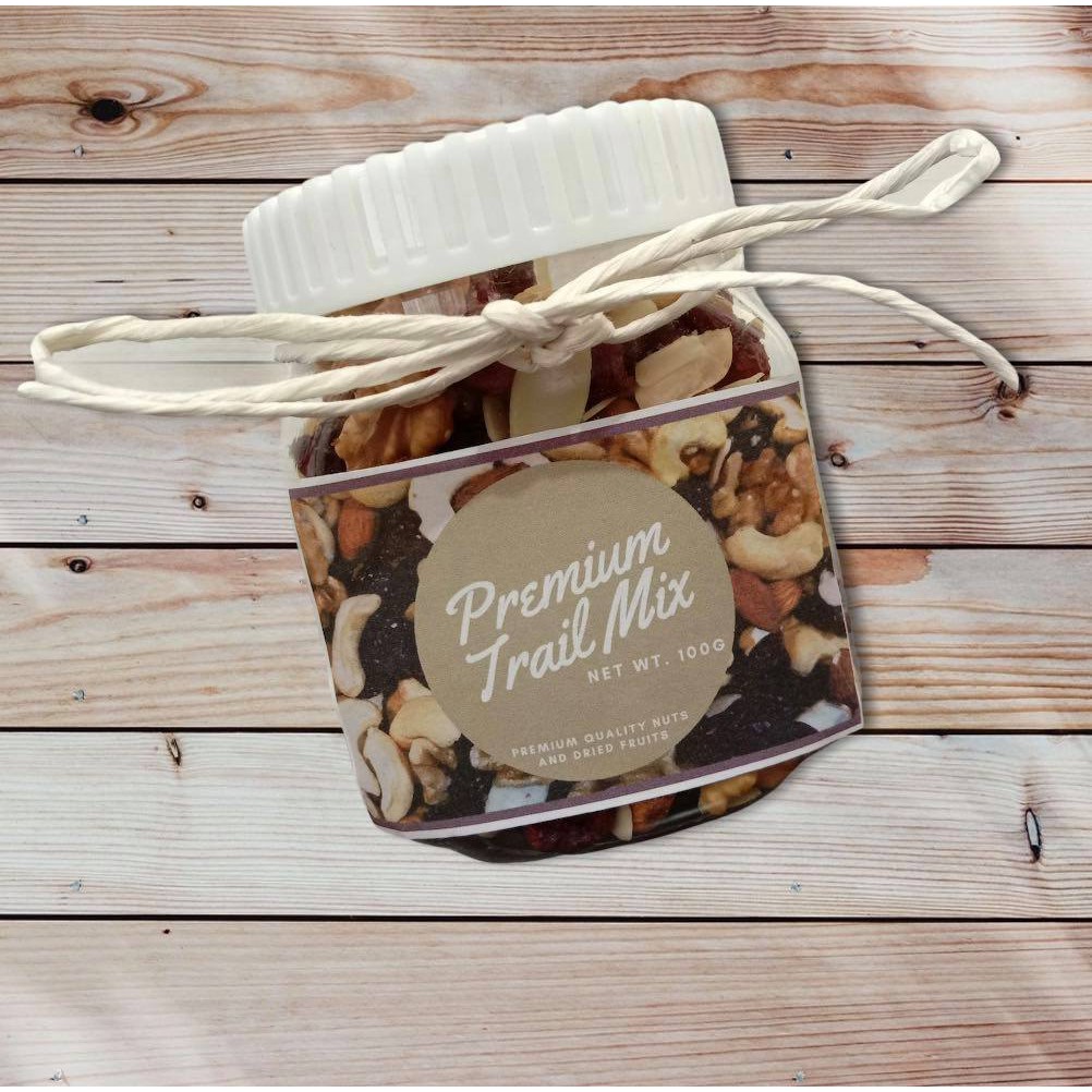 Premium Trail Mix in a Handy Giftable Jar 100g Shopee Philippines