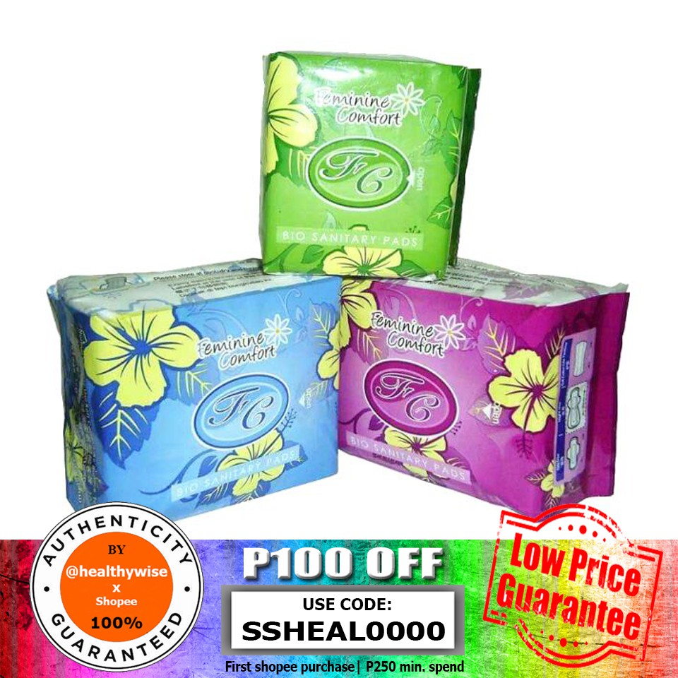 FC Avail Bio Sanitary Pads Pantiliners and Napkins Shopee Philippines