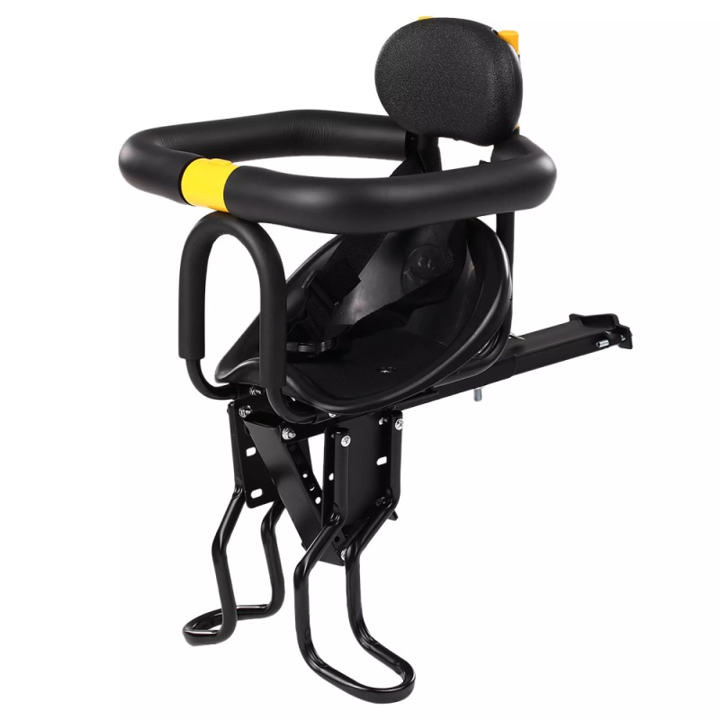 Safety Child Bicycle Seats Bike Front Baby Seats Kids Saddle with Foot