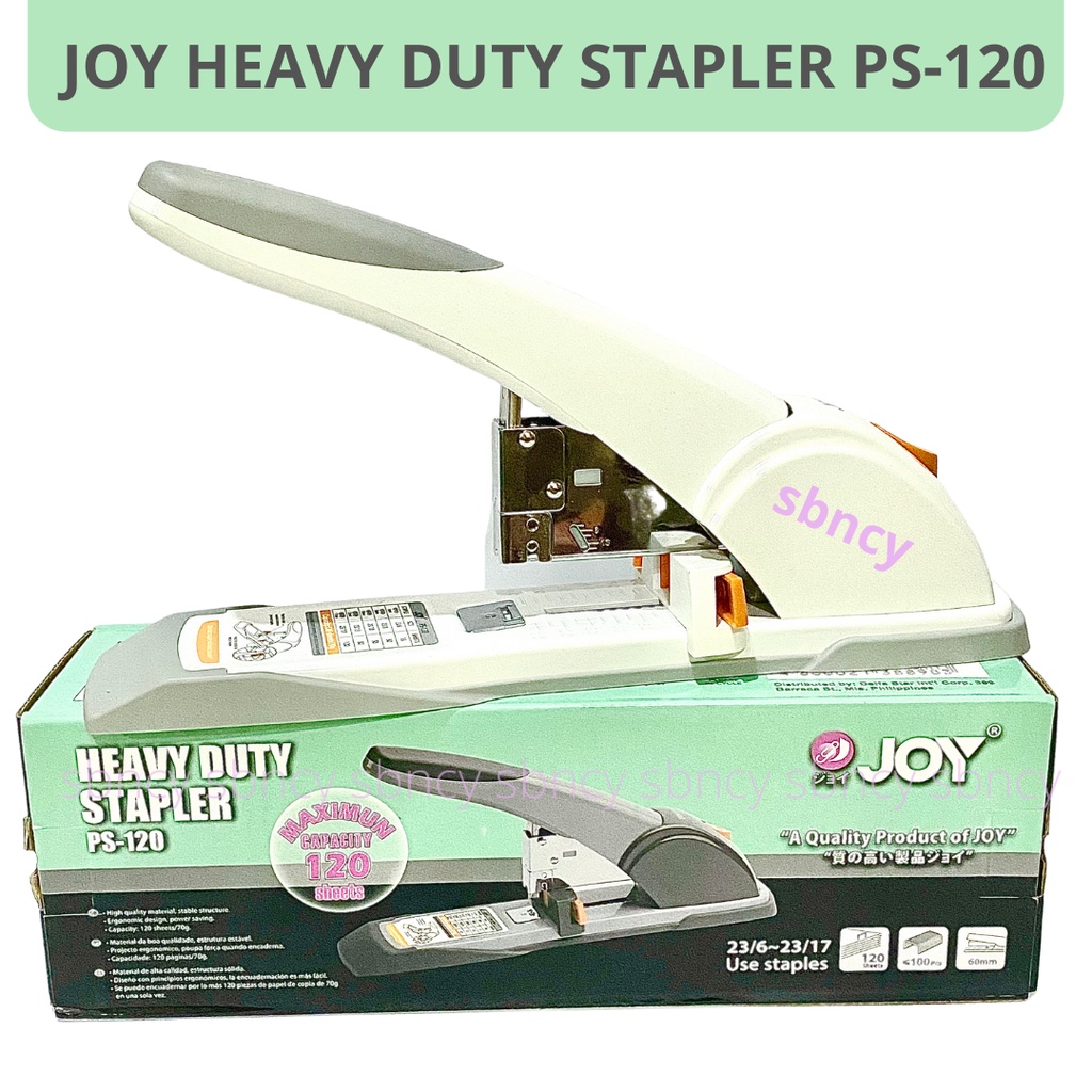 Joy Heavy Duty Stapler PS120 Book Binding, Module Binding, Invoice