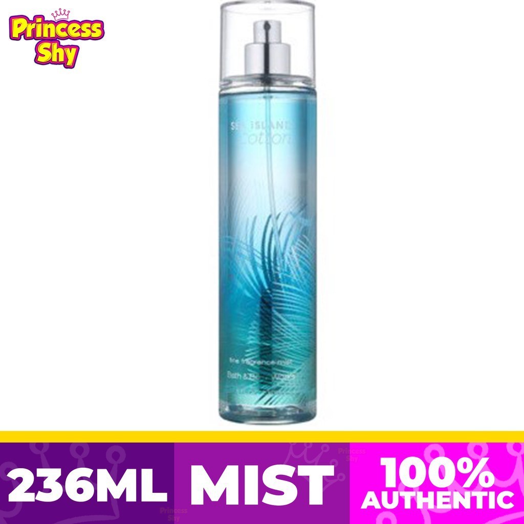 Bath and Body Works Sea Island Cotton Fragrance Mist 236mL Shopee Philippines