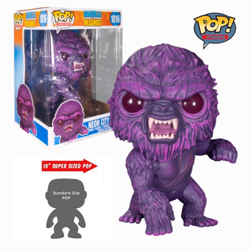 Funko Pop Movies Godzilla vs Kong Neon City Kong Special Edition 10