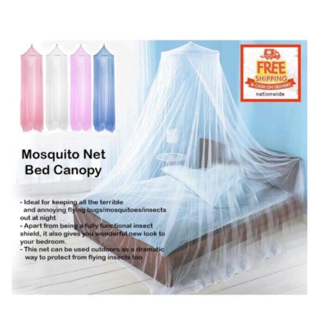 Mosquito Net mosquitos may bite through untreated netting. Shopee