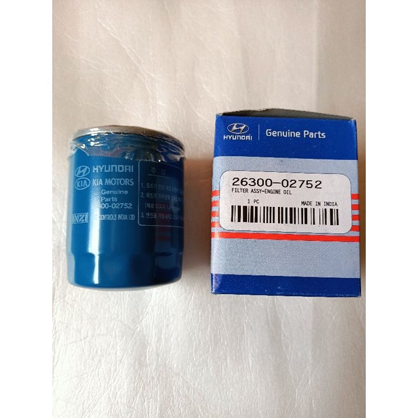 GENUINE OIL FILTER FOR HYUNDAI EON 1219 ACCENT GAS 1118 GETZ 1.1 /KIA