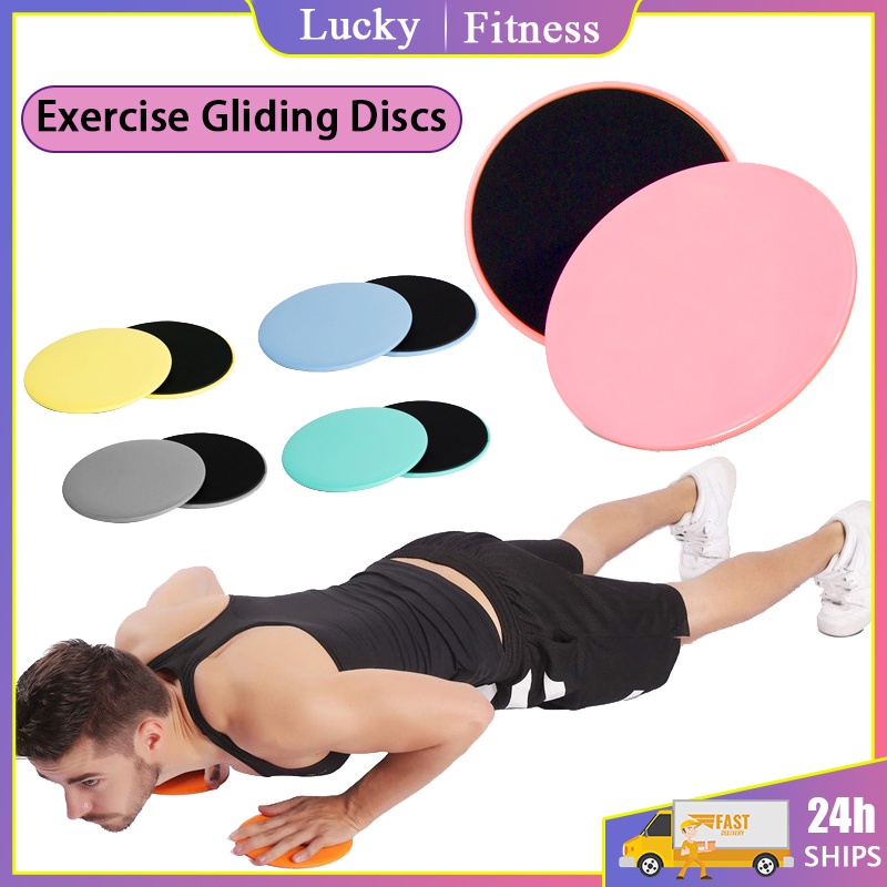 2pcs Gym Exercise Gliding Discs Fitness Disc Exercise Sliding Plate Yoga exercise equipment