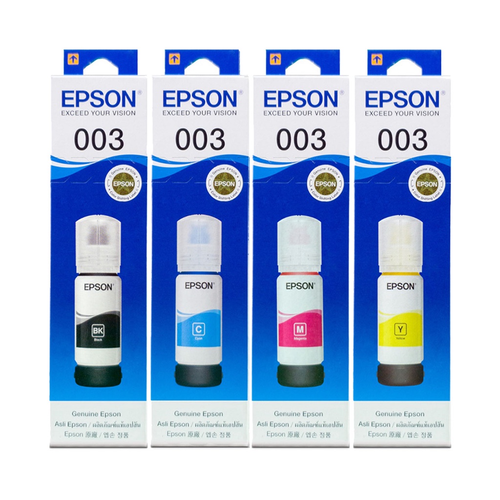 Epson 003 Ink Refill Bottle (65mL) for Printer EcoTank L1110 / L3110