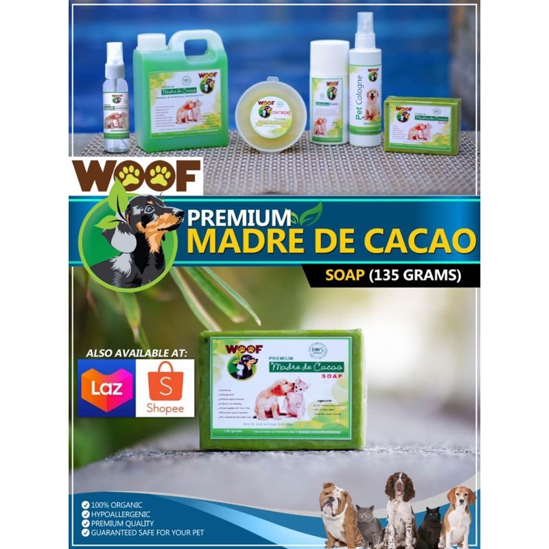 Premium Madre De Cacao Dog Soap (135 grams) Shopee Philippines