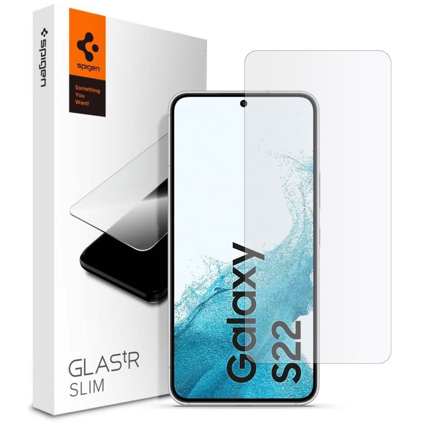 Spigen Galaxy S22 5G Tempered Glass Screen Protector Glas.tR Slim HD