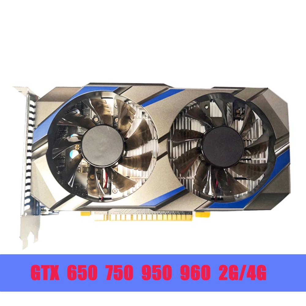 CODOrigical NVIDIA 2G/4G Video Cards Gaming Graphic Card for PC Gamer GTX 650 750 950 960 DDR5