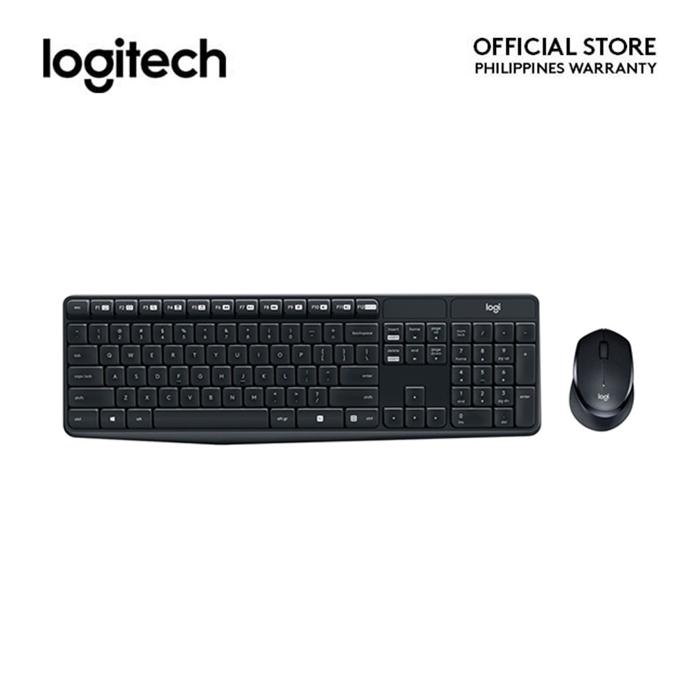 Logitech MK315 Silent Wireless Keyboard &amp; Mouse Combo Shopee Philippines