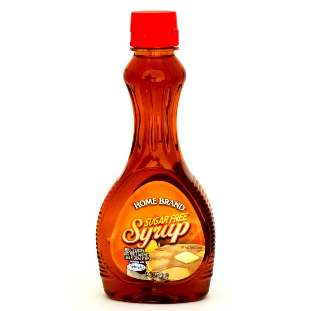Home Brand Sugar Free Pancake Syrup Sweetened with Splenda 354ml